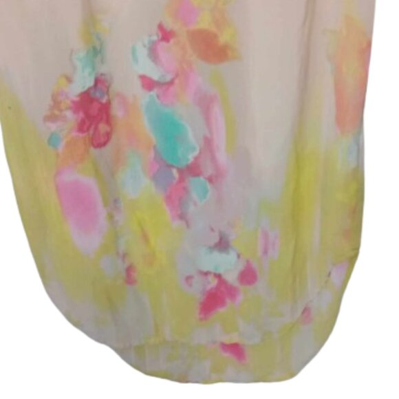 Mossimo Watercolor Long Sleeve Blouse Size XS - Picture 3 of 13